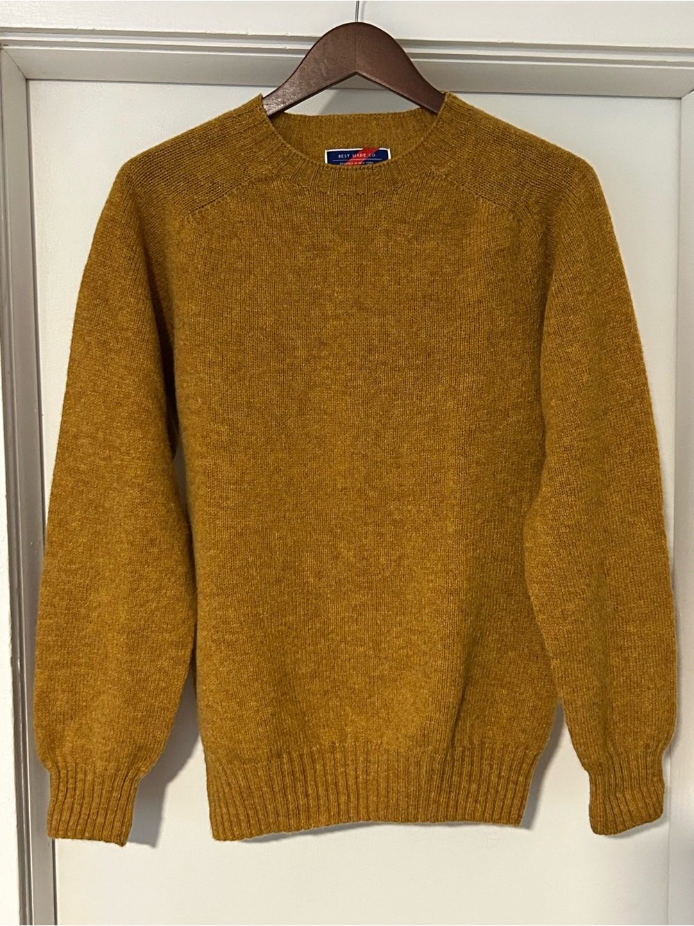Best Made Co. Men's Crewneck Scotland Wool Sweater